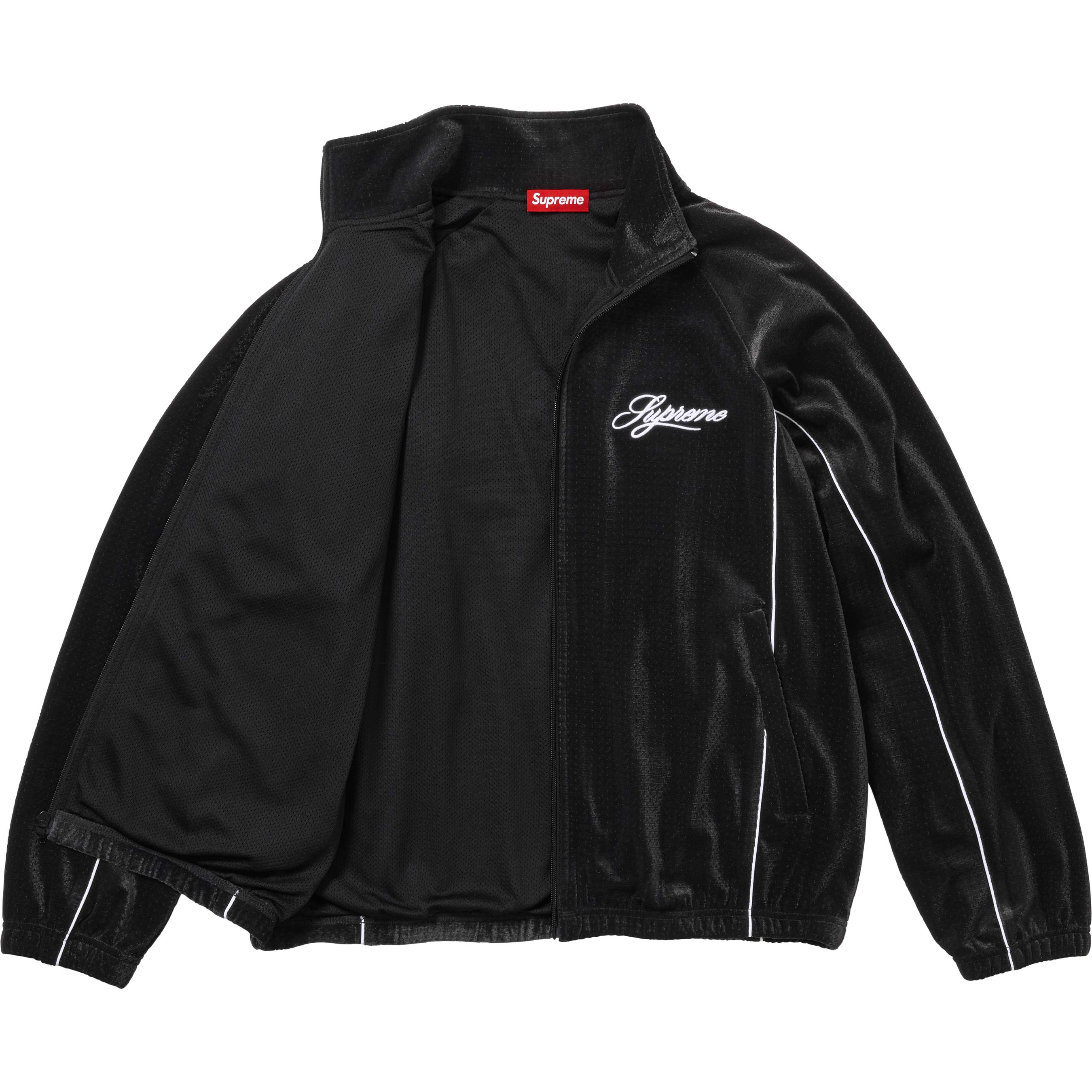 Velour Mesh Track Jacket view 10